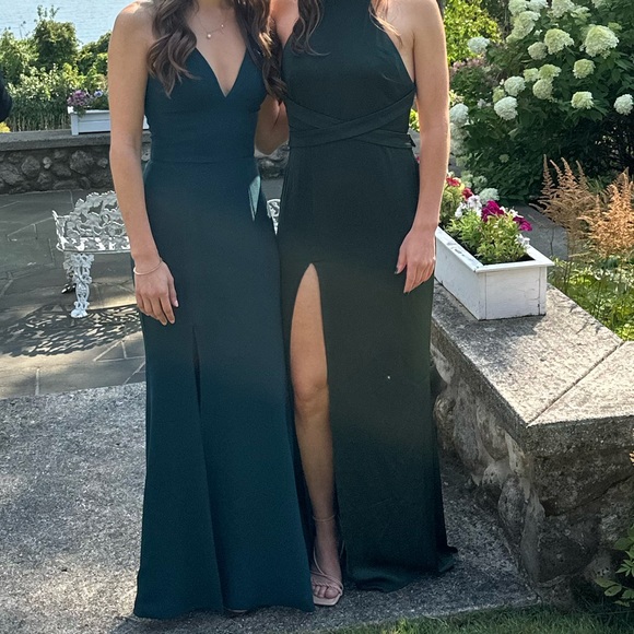 Dress the Population Iris Slit Gown - Picture 7 of 7